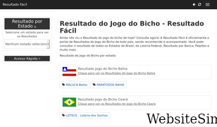 resultadofacil.com.br Screenshot