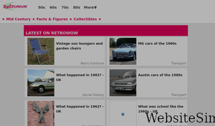 retrowow.co.uk Screenshot