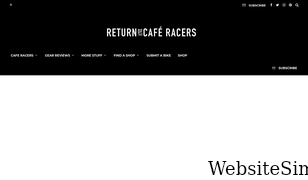 returnofthecaferacers.com Screenshot