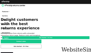 returnscenter.com Screenshot