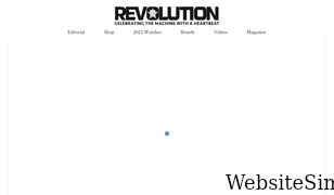 revolutionwatch.com Screenshot
