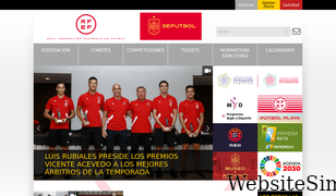 rfef.es Screenshot