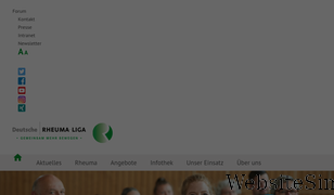rheuma-liga.de Screenshot