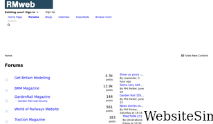 rmweb.co.uk Screenshot