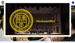 rochester.edu Screenshot