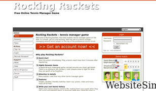 rockingrackets.com Screenshot