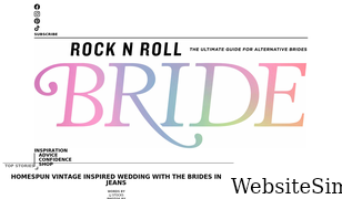 rocknrollbride.com Screenshot