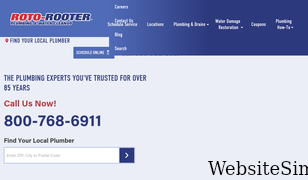 rotorooter.com Screenshot