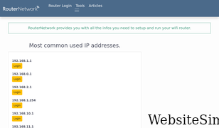 router-network.com Screenshot