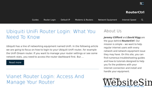 routerctrl.com Screenshot