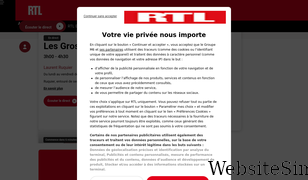 rtl.fr Screenshot