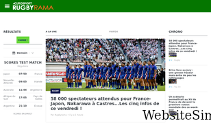 rugbyrama.fr Screenshot