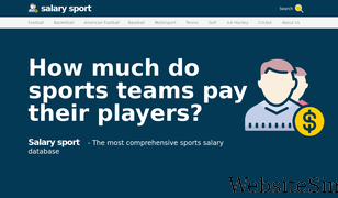 salarysport.com Screenshot