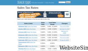 sale-tax.com Screenshot