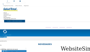 saludtotal.com.co Screenshot