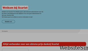 scarlet.be Screenshot
