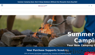 scoutshop.org Screenshot