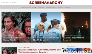 screenanarchy.com Screenshot