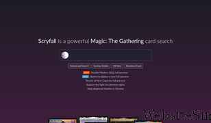 scryfall.com Screenshot