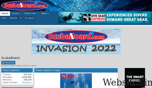 scubaboard.com Screenshot