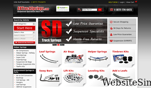 sdtrucksprings.com Screenshot