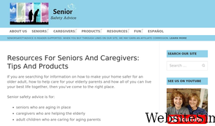 seniorsafetyadvice.com Screenshot
