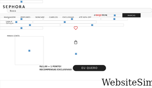 sephora.com.br Screenshot