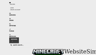 servers-minecraft.net Screenshot