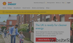 shellenergy.co.uk Screenshot