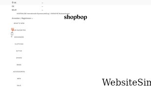 shopbop.com Screenshot