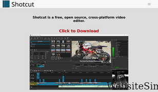 shotcut.org Screenshot