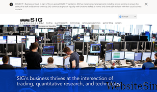 sig.com Screenshot