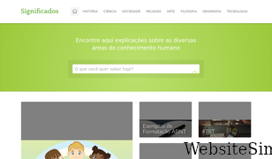 significados.com.br Screenshot