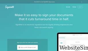 signwell.com Screenshot