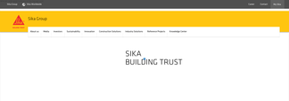 sika.com Screenshot