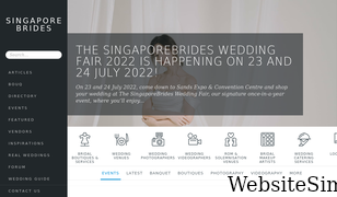 singaporebrides.com Screenshot