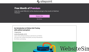 sitepoint.com Screenshot