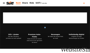 sixt.ch Screenshot