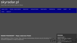 skyradar.pl Screenshot