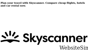 skyscanner.ca Screenshot