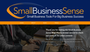 small-bizsense.com Screenshot