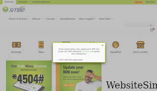 smile.com.ng Screenshot