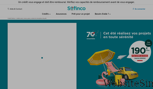 sofinco.fr Screenshot