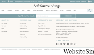 softsurroundings.com Screenshot