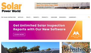 solarpowerworldonline.com Screenshot