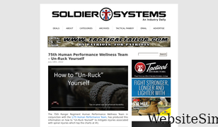 soldiersystems.net Screenshot