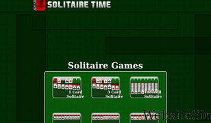 solitairetime.com Screenshot