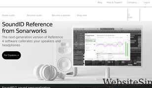 sonarworks.com Screenshot