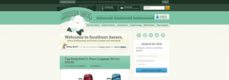 southernsavers.com Screenshot