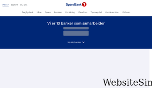 sparebank1.no Screenshot